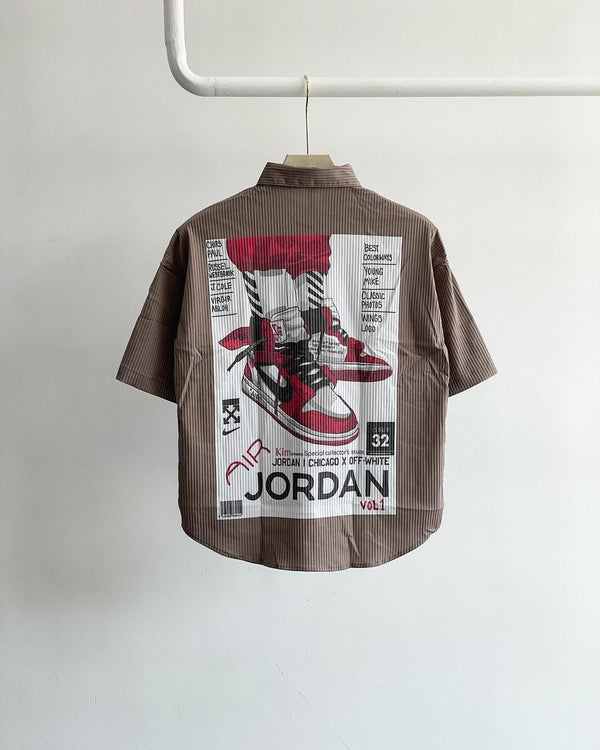 JORDAN Back Printed Shirt